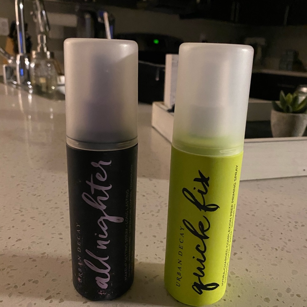 Urban Decay setting sprays
